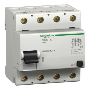 УЗО Schneider Electric Acti9 4P 125А 500мА (B) (ШНАЙДЕР) УЗО Schneider Electric Acti9 4P 125А 500мА (B) (ШНАЙДЕР)