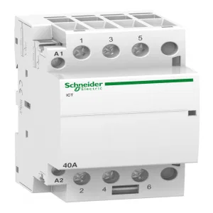 Модульный контактор Schneider Electric iCT 3P 40А 400/127В AC (ШНАЙДЕР) Модульный контактор Schneider Electric iCT 3P 40А 400/127В AC (ШНАЙДЕР)