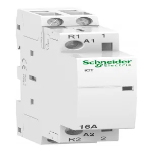 Модульный контактор Schneider Electric iCT 1P 16А 230/240В AC (ШНАЙДЕР) Модульный контактор Schneider Electric iCT 1P 16А 230/240В AC (ШНАЙДЕР)
