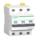 Дифавтомат Schneider Electric Acti9 3P 20А ( C ) 10 кА, 30 мА ( A ), A9D17320