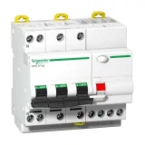 Schneider Electric A9D31740 дифавтомат Acti 9 4P 40 A (C), 6 kA, 30 mA, тип AC, IP20, белый