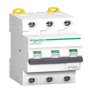 Дифавтомат Schneider Electric Acti9 3P 25А ( C ) 6 кА, 30 мА ( A ), A9D67325 (ШНАЙДЕР) Дифавтомат Schneider Electric Acti9 3P 25А ( C ) 6 кА, 30 мА ( A ), A9D67325 (ШНАЙДЕР)