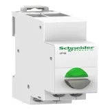 Schneider Electric A9E18038 кнопка управления iPB 1НО серая, с зеленым индикатором