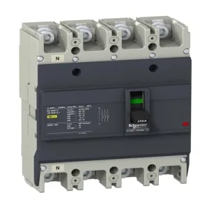 Силовой автомат Schneider Electric Easypact EZC 250, TM-D, 25кА, 4P, 250А (ШНАЙДЕР) Силовой автомат Schneider Electric Easypact EZC 250, TM-D, 25кА, 4P, 250А (ШНАЙДЕР)