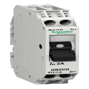 Автоматический выключатель Schneider Electric TeSys GB2 1P 3А 3кА (ШНАЙДЕР) Автоматический выключатель Schneider Electric TeSys GB2 1P 3А 3кА (ШНАЙДЕР)