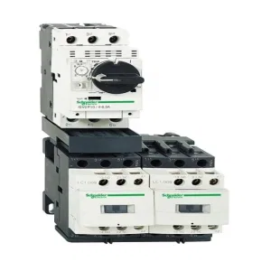 Реверсивный пускатель Schneider Electric TeSys GV2DP 14А, 5.5кВт 400/220В (ШНАЙДЕР) Реверсивный пускатель Schneider Electric TeSys GV2DP 14А, 5.5кВт 400/220В (ШНАЙДЕР)
