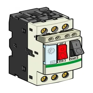 Силовой автомат для защиты двигателя Schneider Electric TeSys GV2 4А 3P, термомагнитный расцепитель (ШНАЙДЕР) Силовой автомат для защиты двигателя Schneider Electric TeSys GV2 4А 3P, термомагнитный расцепитель (ШНАЙДЕР)