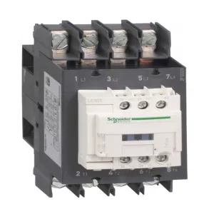 Контактор Schneider Electric TeSys LC1D EVERLINK 4P 60А 440/480В AC 18.5кВт (ШНАЙДЕР) Контактор Schneider Electric TeSys LC1D EVERLINK 4P 60А 440/480В AC 18.5кВт (ШНАЙДЕР)