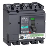 Силовой автомат Schneider Electric Compact NSX, 85кА, 4P, 160А