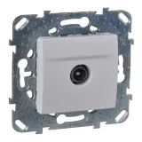 Schneider Electric MGU5.464.18ZD ТВ-розетка оконечная, белая, Unica