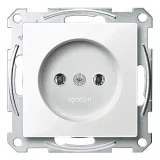 Розетка Schneider Electric MERTEN SYSTEM M, скрытый монтаж, белый