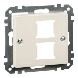 Накладка на розетку информационную Schneider Electric MERTEN SYSTEM M M-Plan glass, бежевый MTN291644