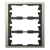 Schneider Electric MTN4030-6550, рамка 3 поста, никель