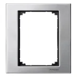 Рамка 2 поста Schneider Electric MERTEN M-ELEGANCE, платиновое серебро