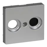 Schneider Electric MERTEN SYSTEM M (MTN4122-0460) накладка на телевизионную розетку, алюминий, матовая