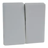 Schneider Electric Merten System Design Клавиша двойная, полярно-белый, MTN412519
