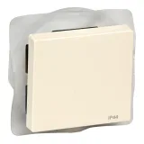 Schneider Electric MTN432044, клавиша для выключателя, бежевый блестящий