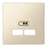 Schneider Electric MERTEN System M MTN4367-0344 - накладка USB, бежевый