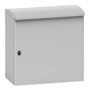 Шкаф внешн. Outdoor S3D HD 448x300x230mm ral7035 IP66 IK10 крыш+змк.с дв. бор. (ШНАЙДЕР) Шкаф внешн. Outdoor S3D HD 448x300x230mm ral7035 IP66 IK10 крыш+змк.с дв. бор. (ШНАЙДЕР)