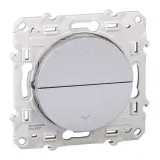 Schneider Electric ODACE S53R207 Выключатель для жалюзи, алюминий