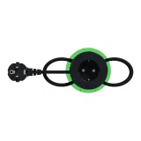 Schneider Electric INS44001 Блок розеточный 1x (2К+З), антрацит